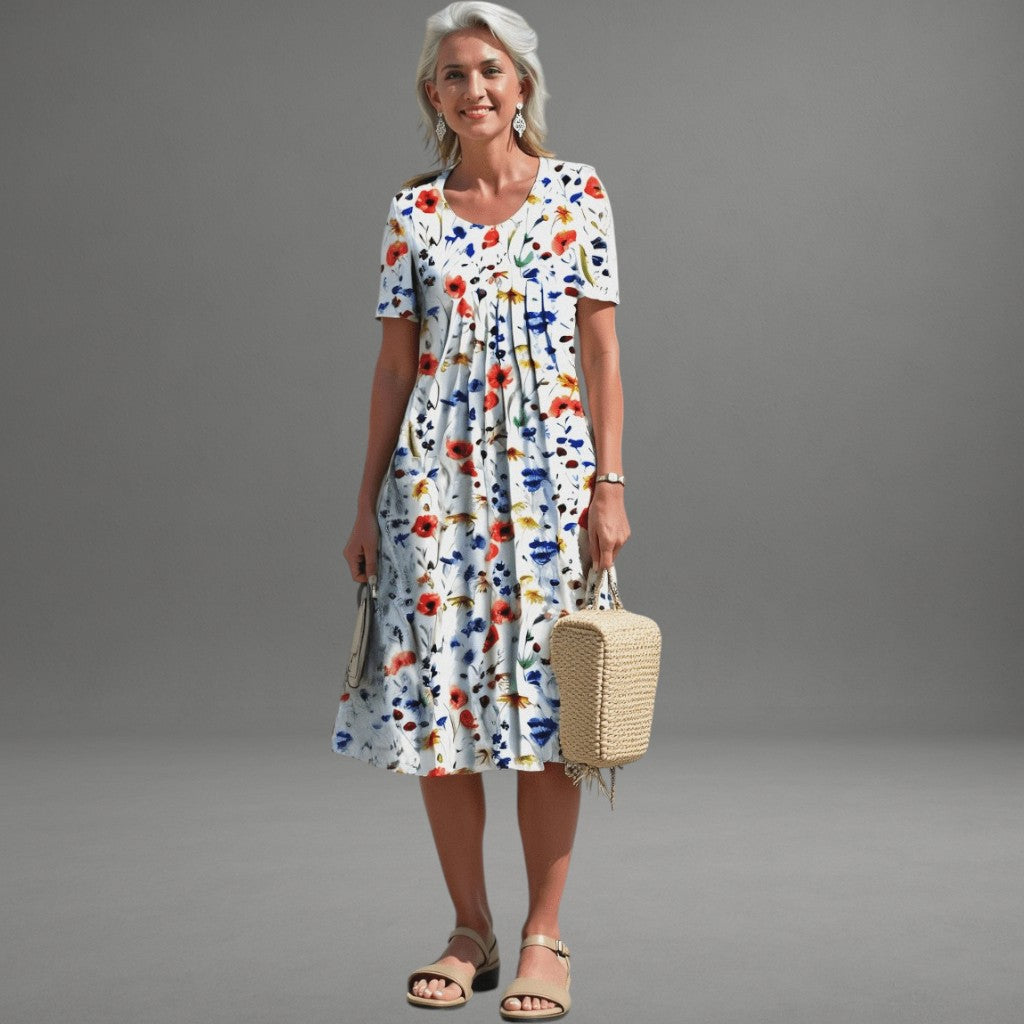 Elegancka midi sukienka Sienna