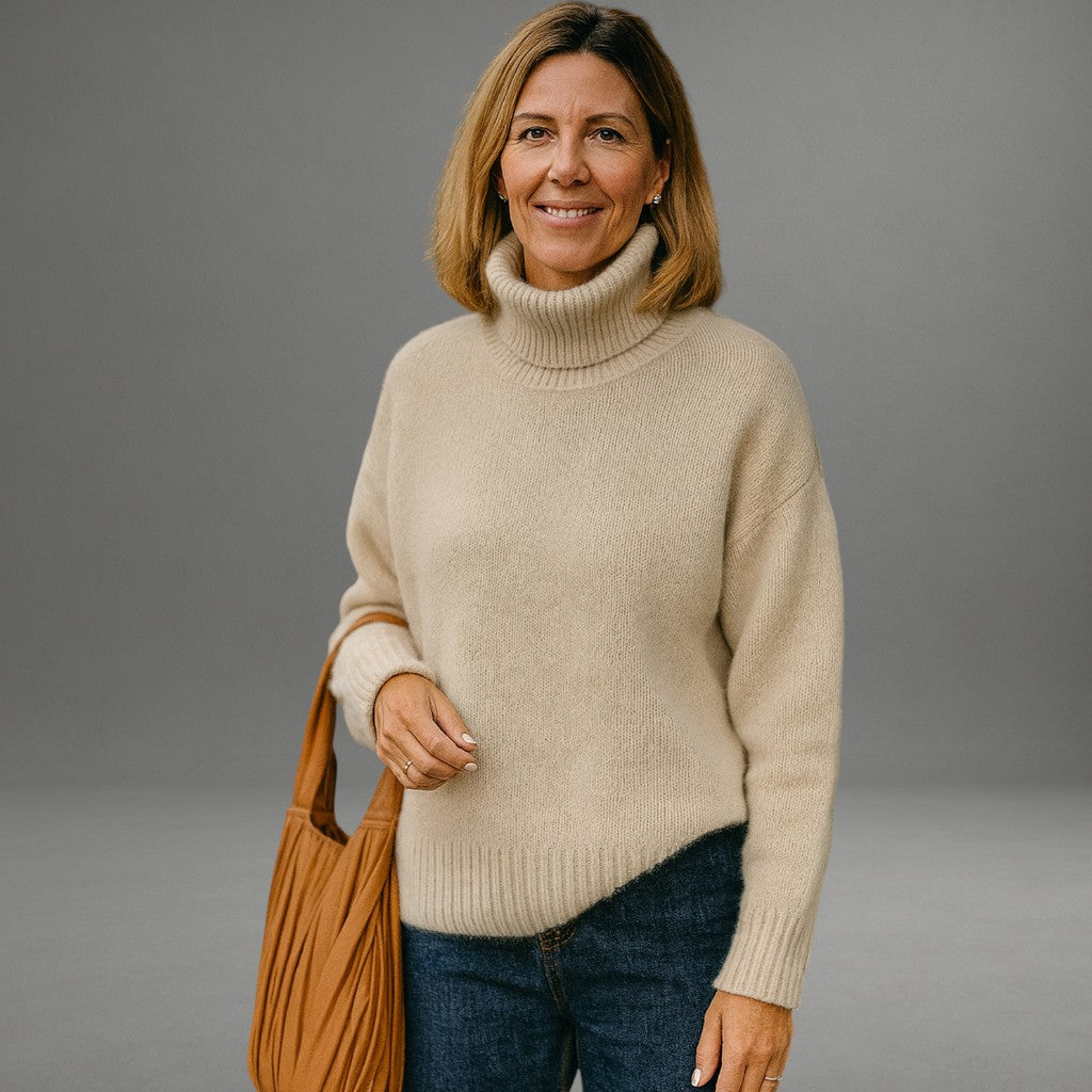 Hélène Przytulny Sweter z Kaszmiru